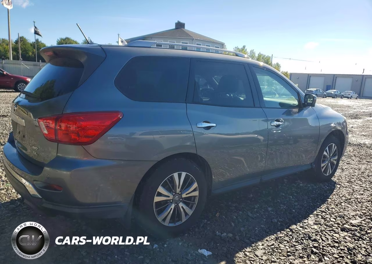 2017 Nissan Pathfinder Sl VIN:5N1DR2MM8HC644531 - 3