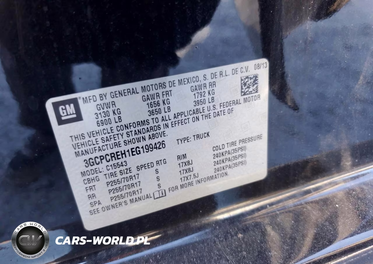 2014 Chevrolet Silverado C1500 Lt VIN:3GCPCREH1EG199426 - 12