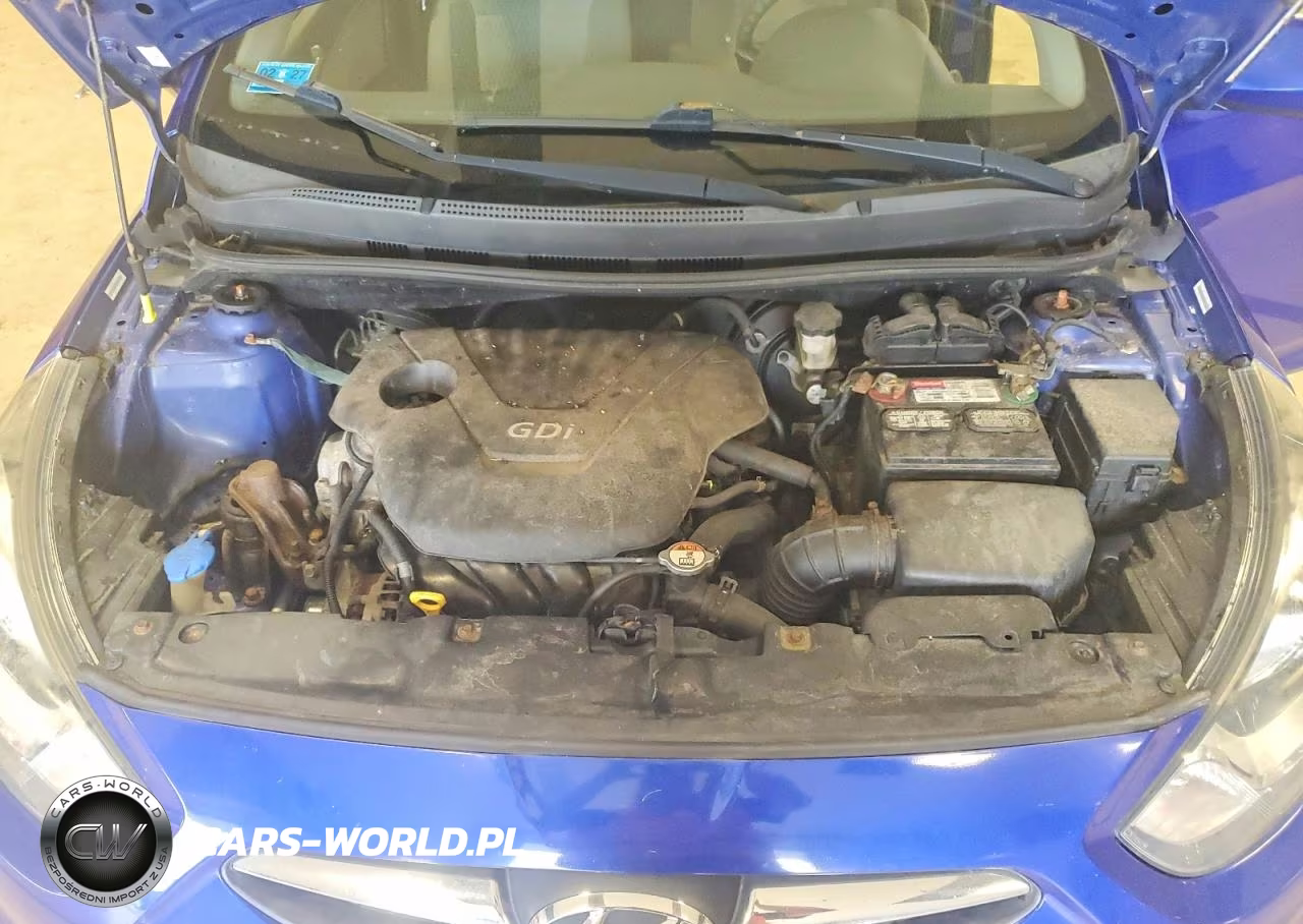 2012 Hyundai Accent Gls VIN:KMHCT4AE6CU262250 - 11