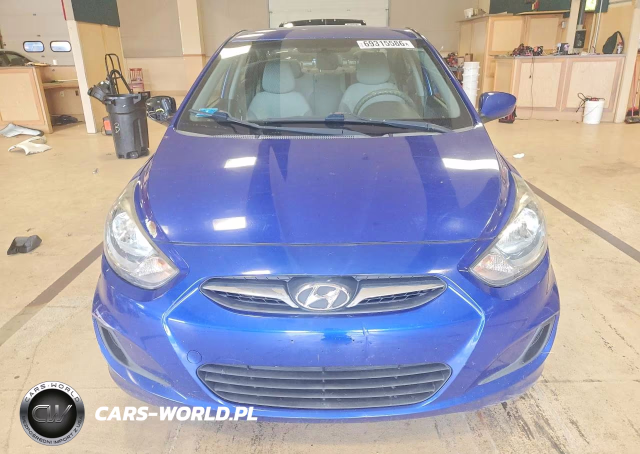 2012 Hyundai Accent Gls VIN:KMHCT4AE6CU262250 - 5