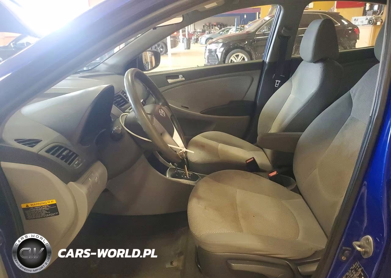 2012 Hyundai Accent Gls VIN:KMHCT4AE6CU262250 - 7