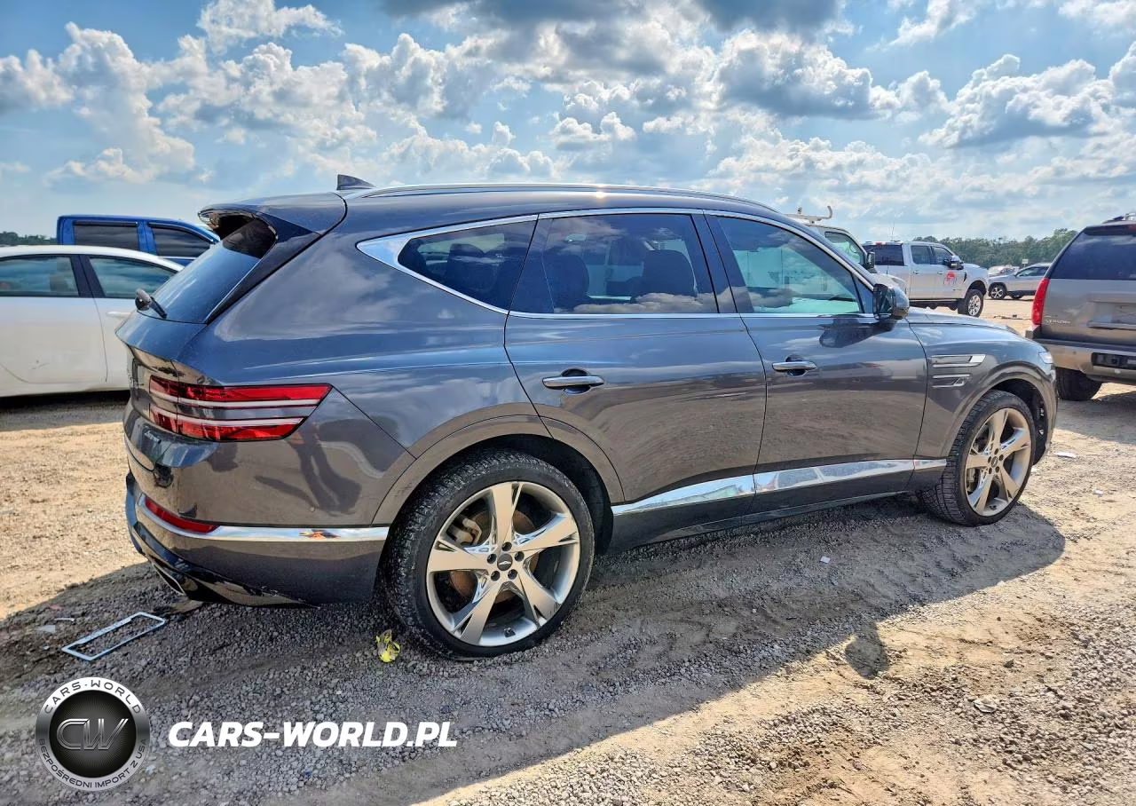 2021 Genesis Gv80 3.5T VIN:KMUHCESC0MU053033 - 3
