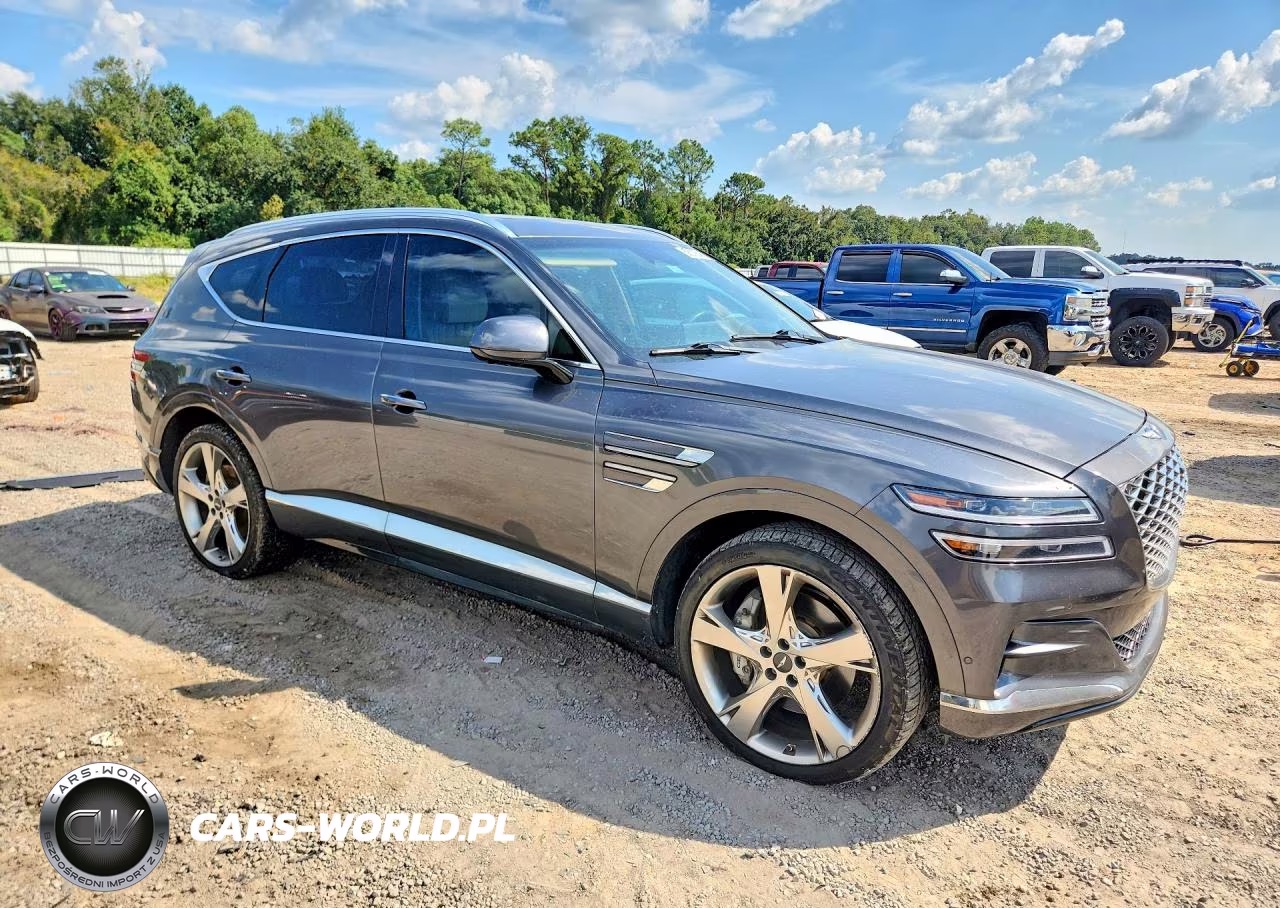 2021 Genesis Gv80 3.5T VIN:KMUHCESC0MU053033 - 4