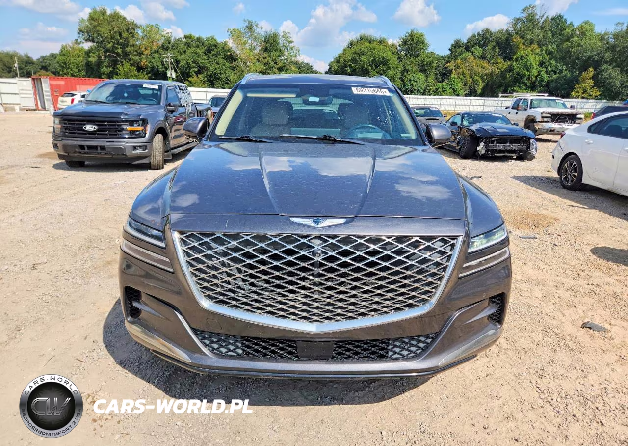 2021 Genesis Gv80 3.5T VIN:KMUHCESC0MU053033 - 5