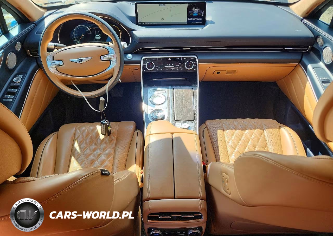 2021 Genesis Gv80 3.5T VIN:KMUHCESC0MU053033 - 8