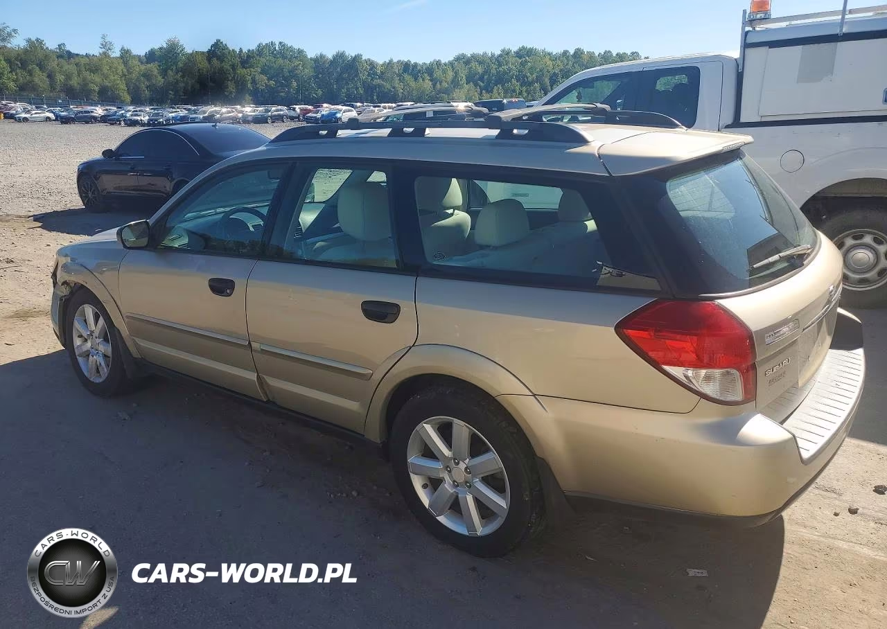 2008 Subaru Outback 2.5I VIN:4S4BP61C587326827 - 2