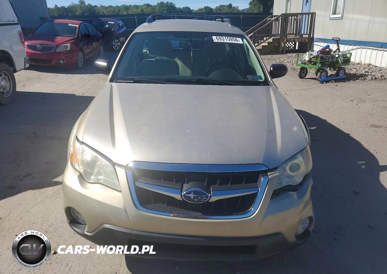2008 Subaru Outback 2.5I VIN:4S4BP61C587326827 - 5