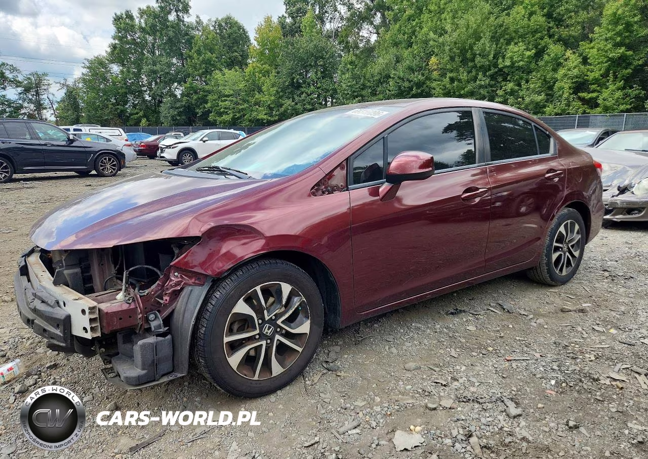 2013 Honda Civic Ex VIN:19XFB2F87DE247106 - 1