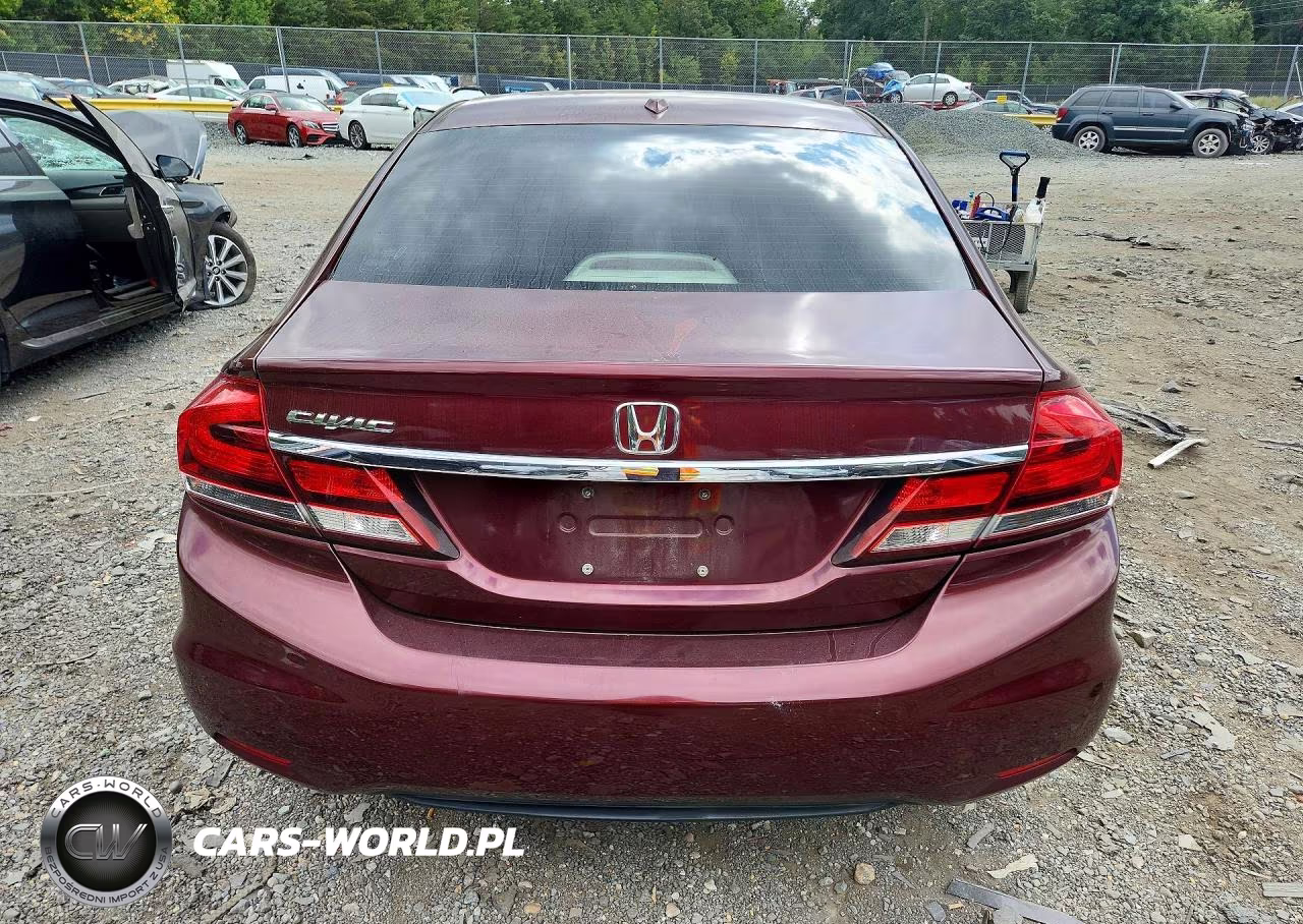 2013 Honda Civic Ex VIN:19XFB2F87DE247106 - 6