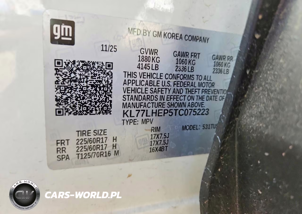 2026 Chevrolet Trax 1Lt VIN:KL77LHEP5TC075223 - 14