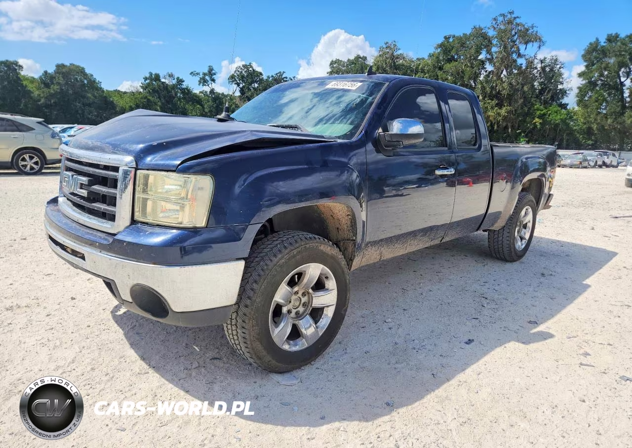 2009 GMC Sierra K1500 Sle VIN:1GTEK29J69Z289563 - 1