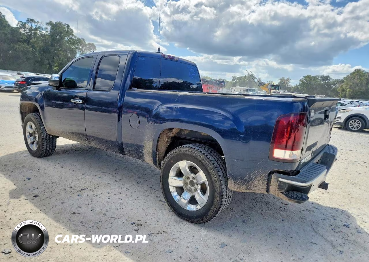 2009 GMC Sierra K1500 Sle VIN:1GTEK29J69Z289563 - 2