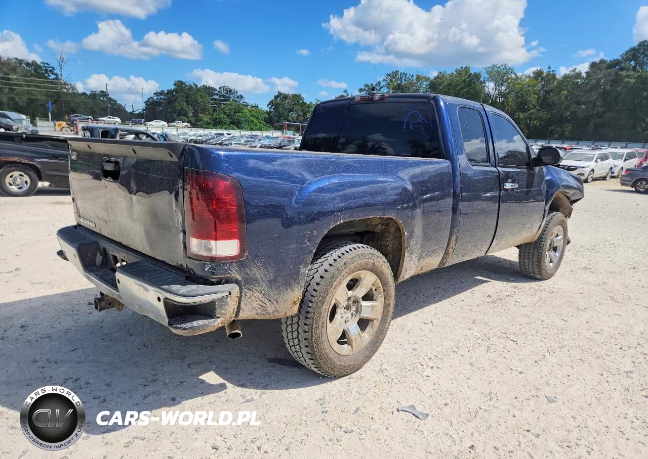 2009 GMC Sierra K1500 Sle VIN:1GTEK29J69Z289563 - 3