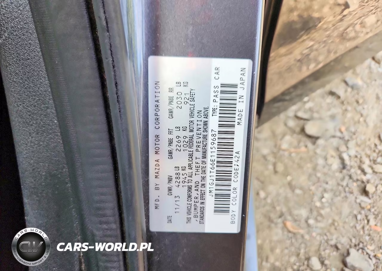 2014 Mazda 6 Touring VIN:JM1GJ1T66E1159687 - 12