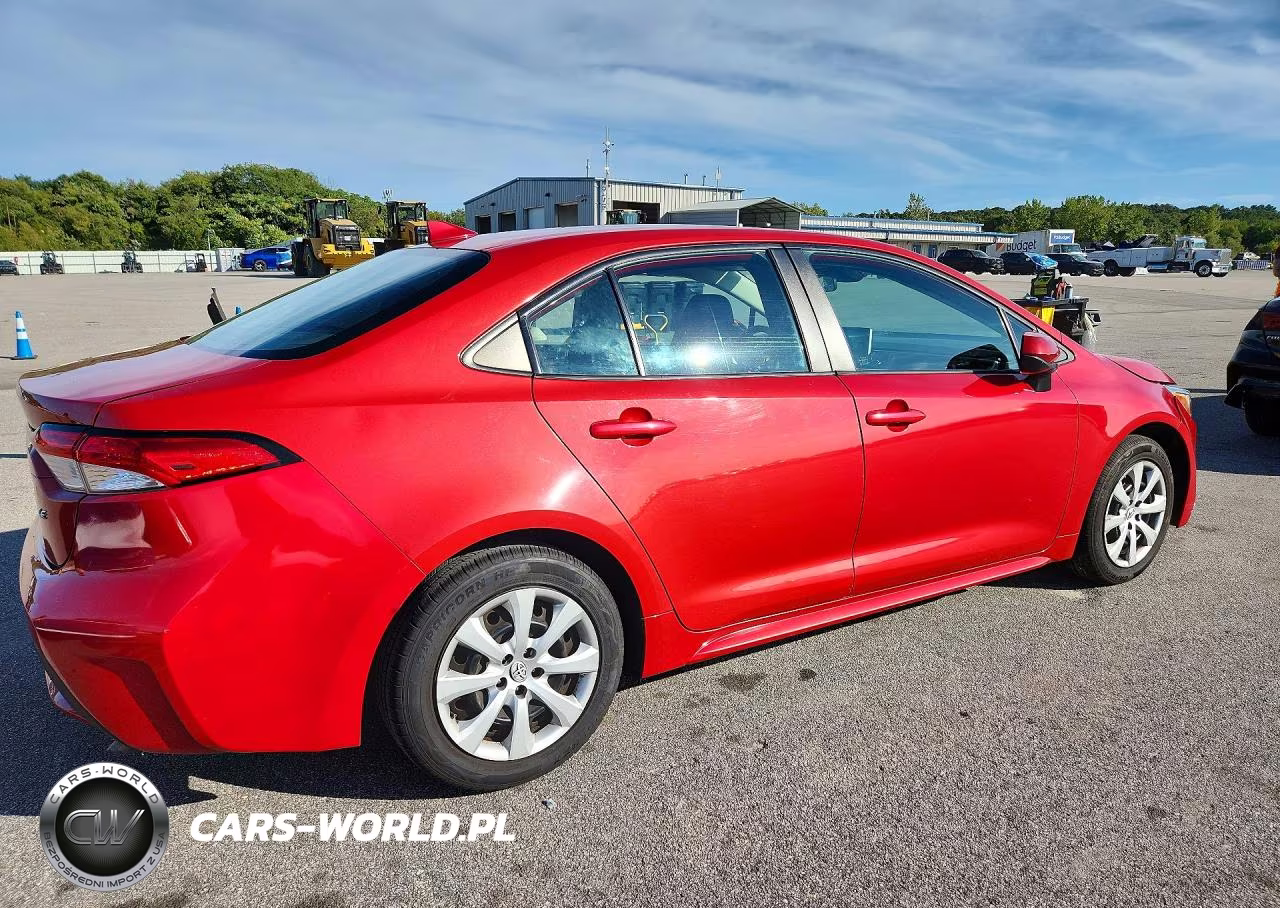 2021 Toyota Corolla Le VIN:5YFEPMAE8MP218427 - 3