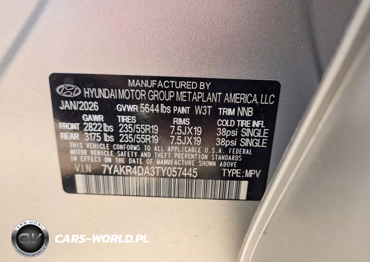 2026 Hyundai Ioniq 5 Limited VIN:7YAKR4DA3TY057445 - 13