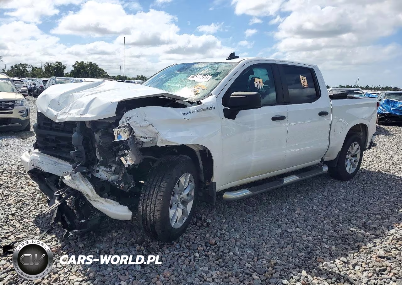 2022 Chevrolet Silverado C1500 Custom VIN:1GCPABEK6NZ575014 - 1