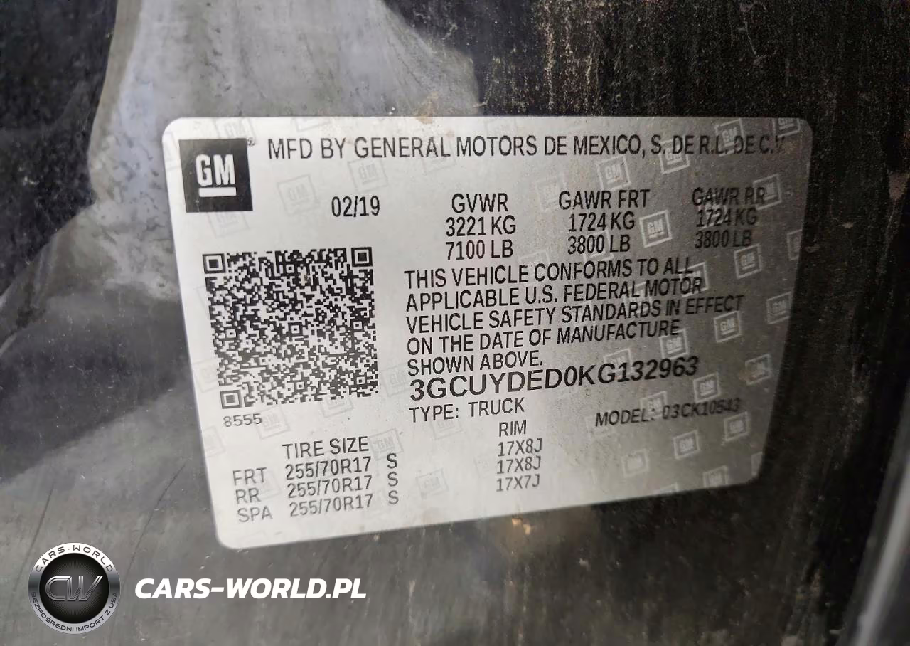2019 Chevrolet Silverado K1500 Lt VIN:3GCUYDED0KG132963 - 13