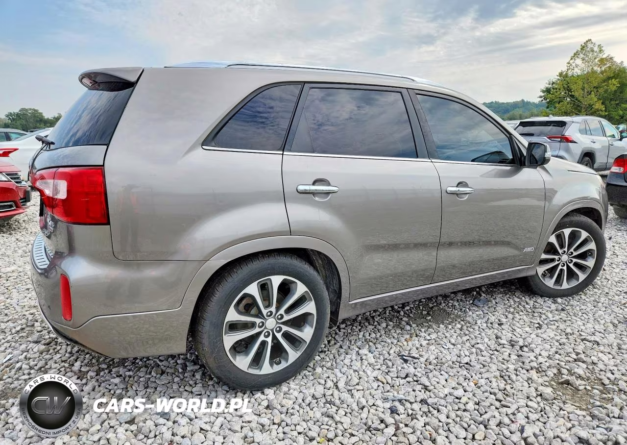 2014 Kia Sorento Sx VIN:5XYKWDA79EG467025 - 3