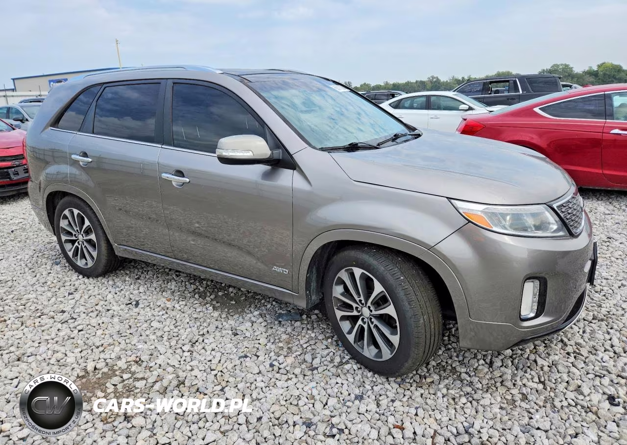 2014 Kia Sorento Sx VIN:5XYKWDA79EG467025 - 4