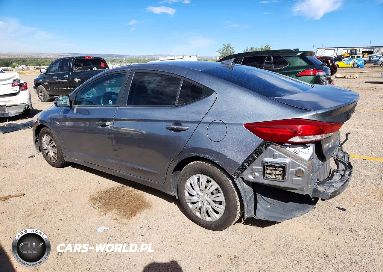 2017 Hyundai Elantra Se VIN:KMHD74LF1HU383970 - 2