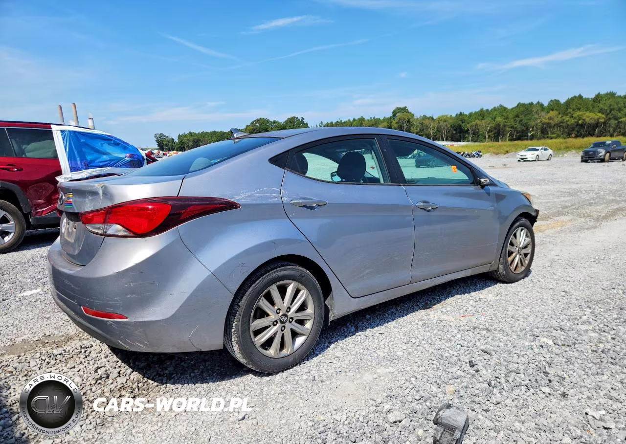 2015 Hyundai Elantra Se VIN:5NPDH4AE1FH604180 - 3