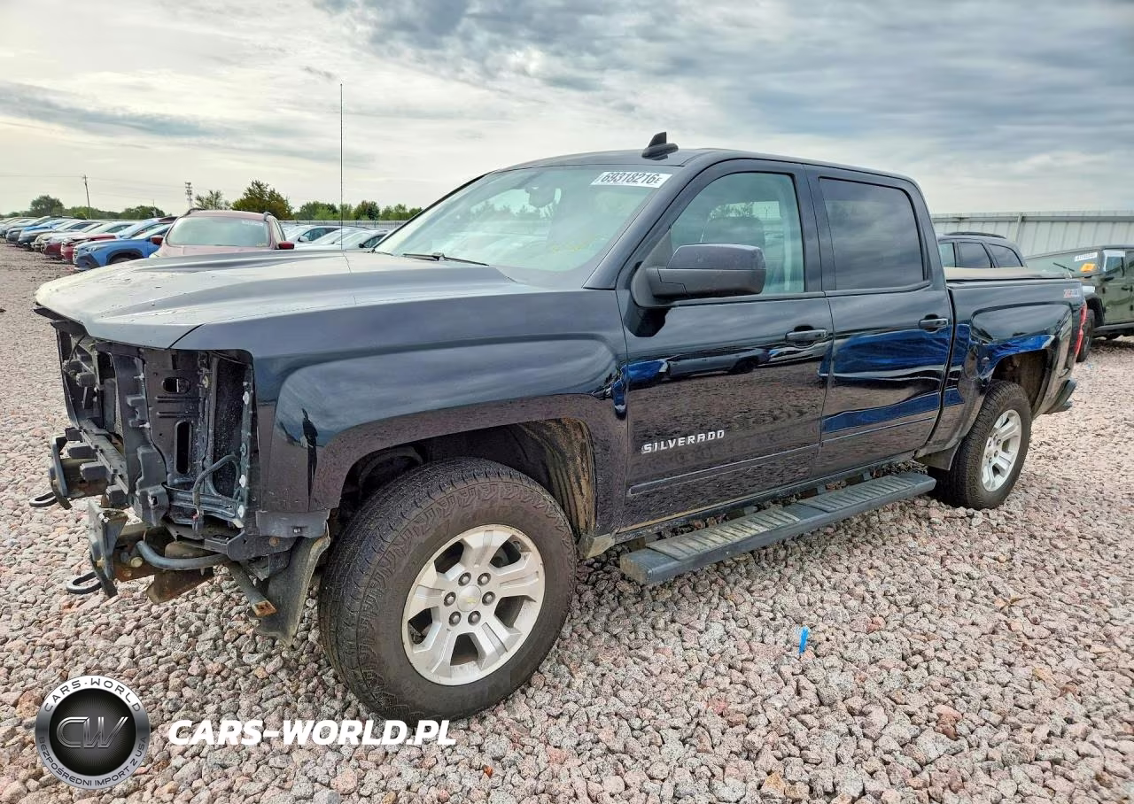 2017 Chevrolet Silverado K1500 Lt VIN:3GCUKREC7HG425175 - 1