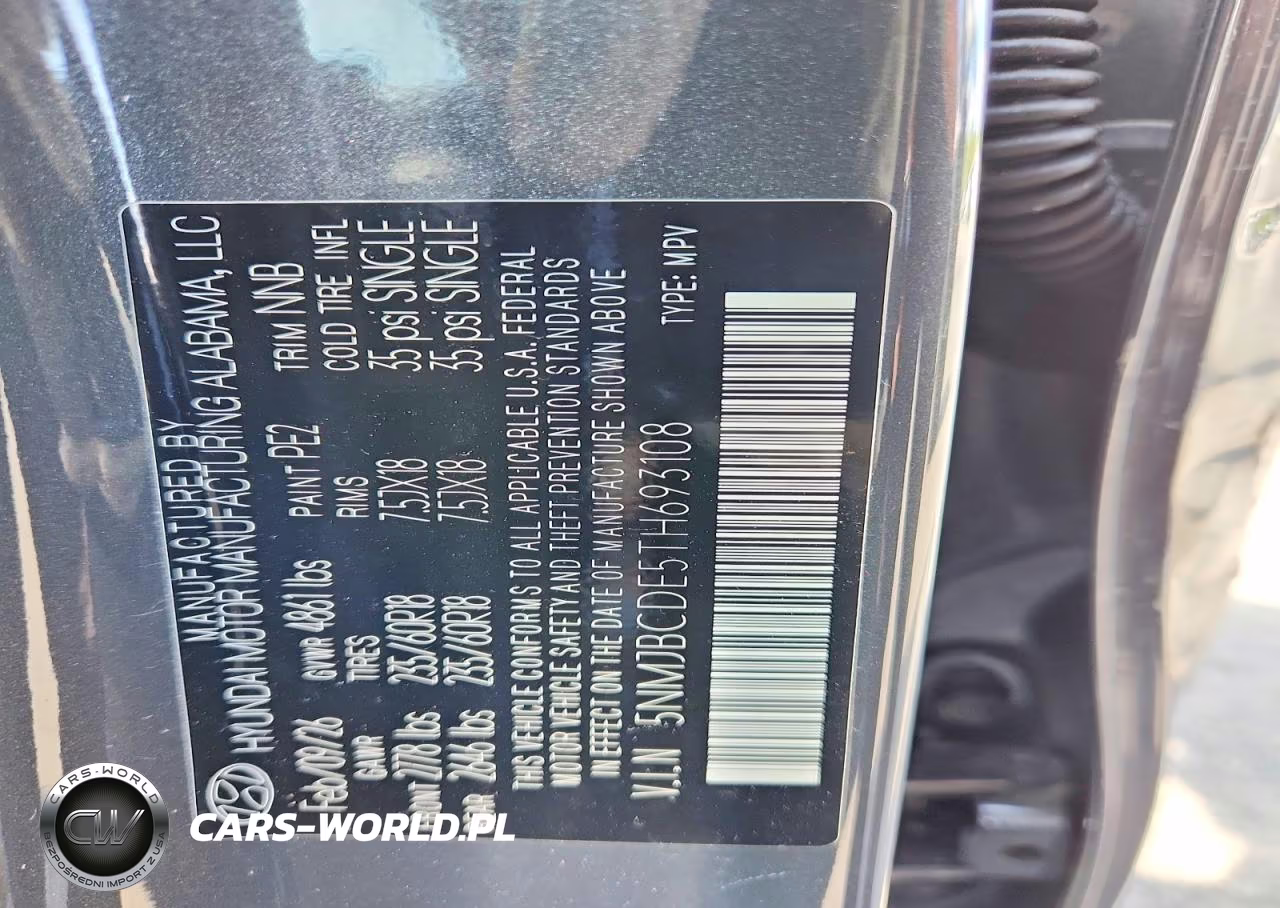 2026 Hyundai Tucson Sel VIN:5NMJBCDE5TH693108 - 13