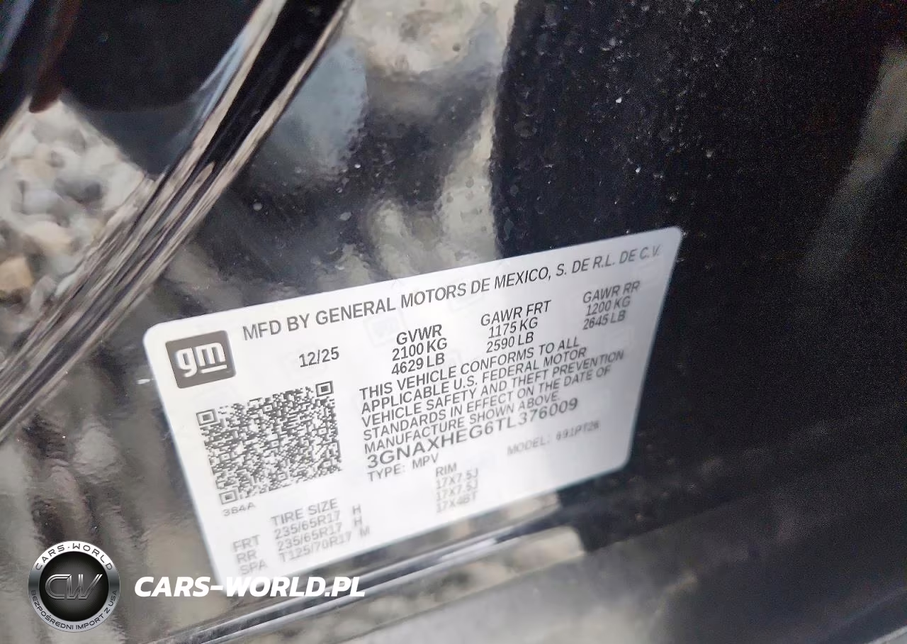 2026 Chevrolet Equinox Lt VIN:3GNAXHEG6TL376009 - 14