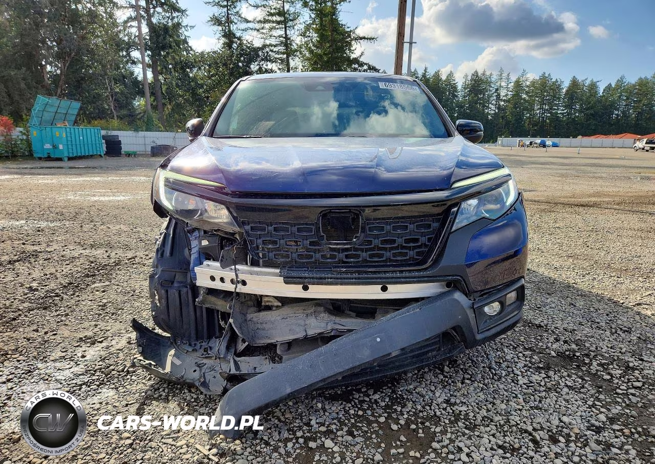 2021 Honda Passport Exl VIN:5FNYF7H57MB006136 - 5