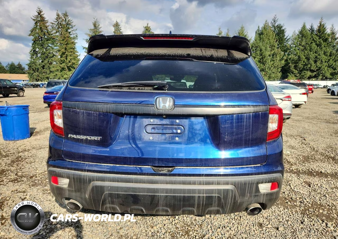 2021 Honda Passport Exl VIN:5FNYF7H57MB006136 - 6