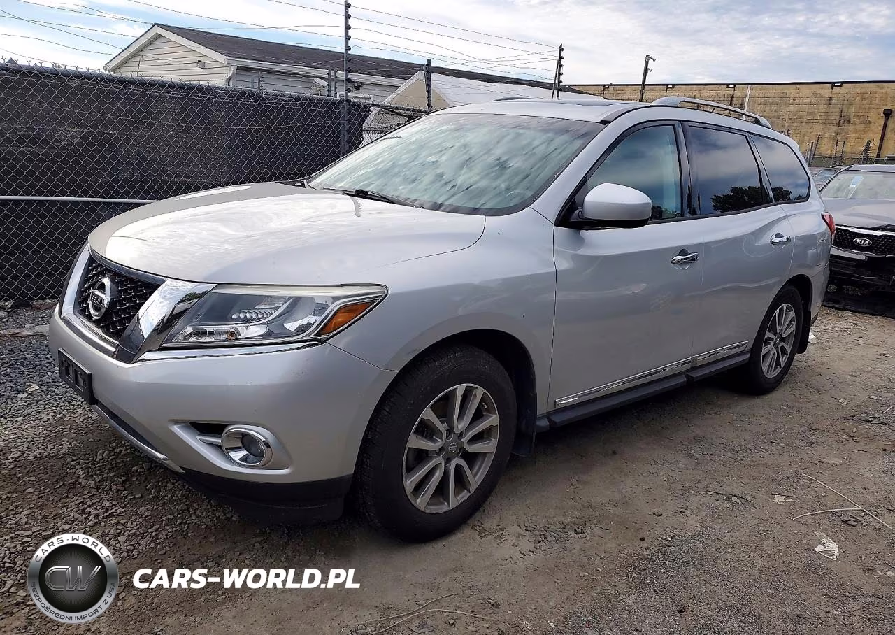 2015 Nissan Pathfinder Sl VIN:5N1AR2MN7FC698878 - 1