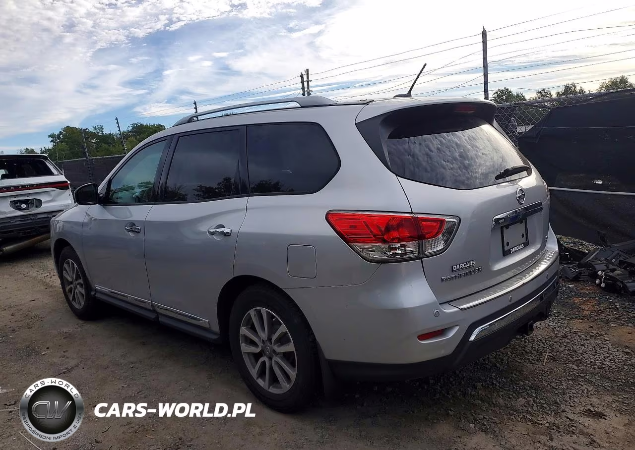 2015 Nissan Pathfinder Sl VIN:5N1AR2MN7FC698878 - 2