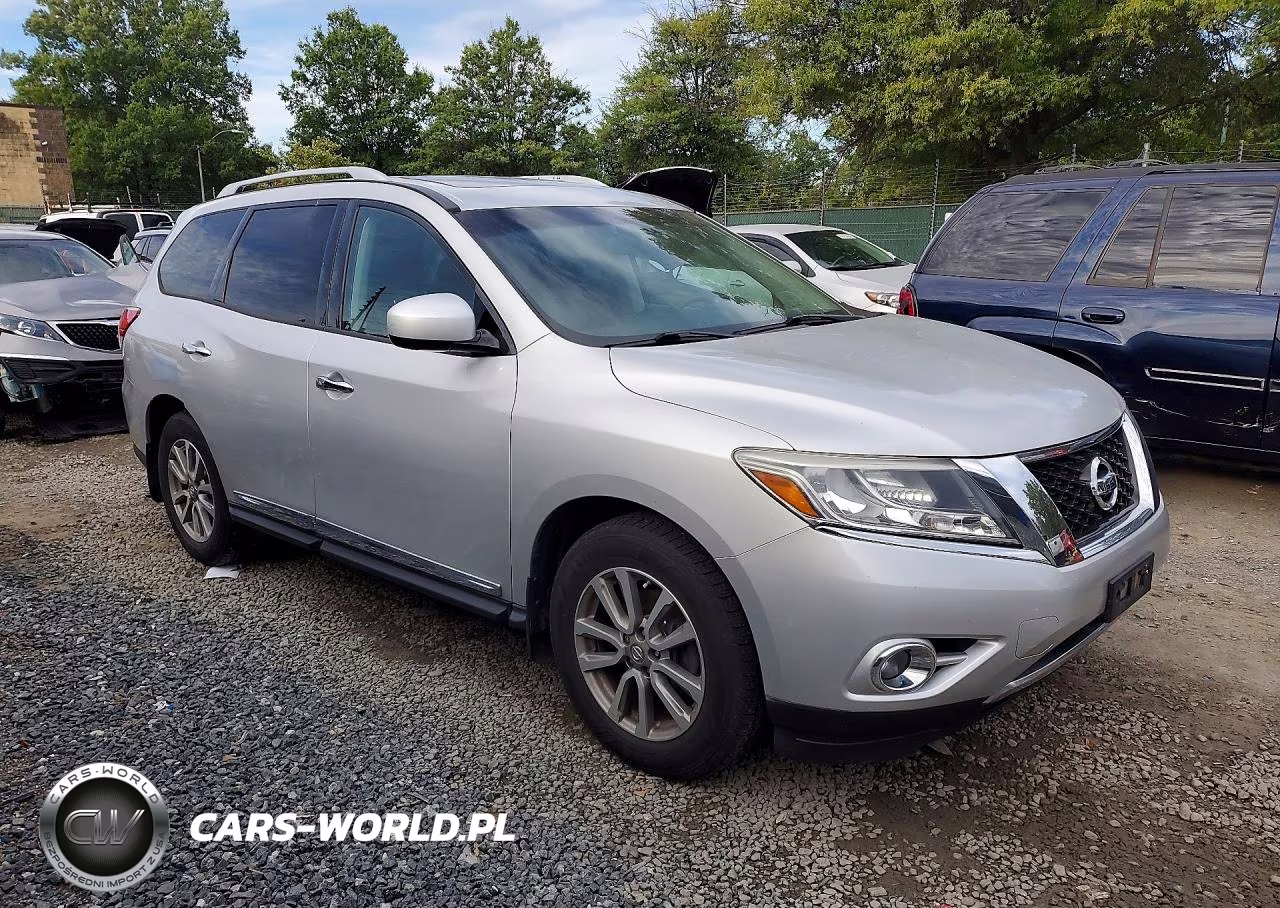 2015 Nissan Pathfinder Sl VIN:5N1AR2MN7FC698878 - 4