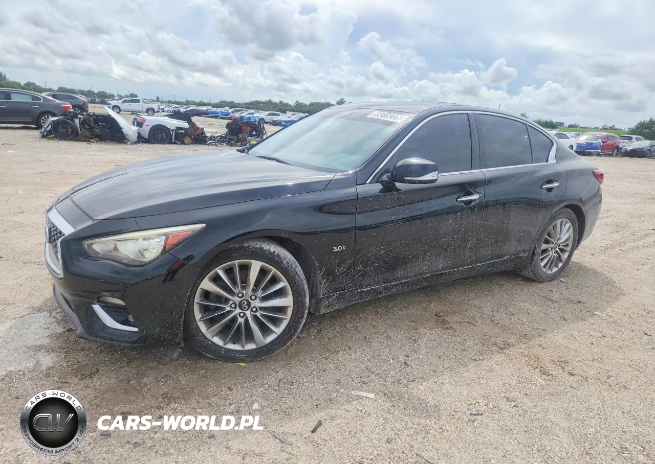 2019 Infiniti Q50 3.0T Luxe VIN:JN1EV7AP0KM543648 - 1