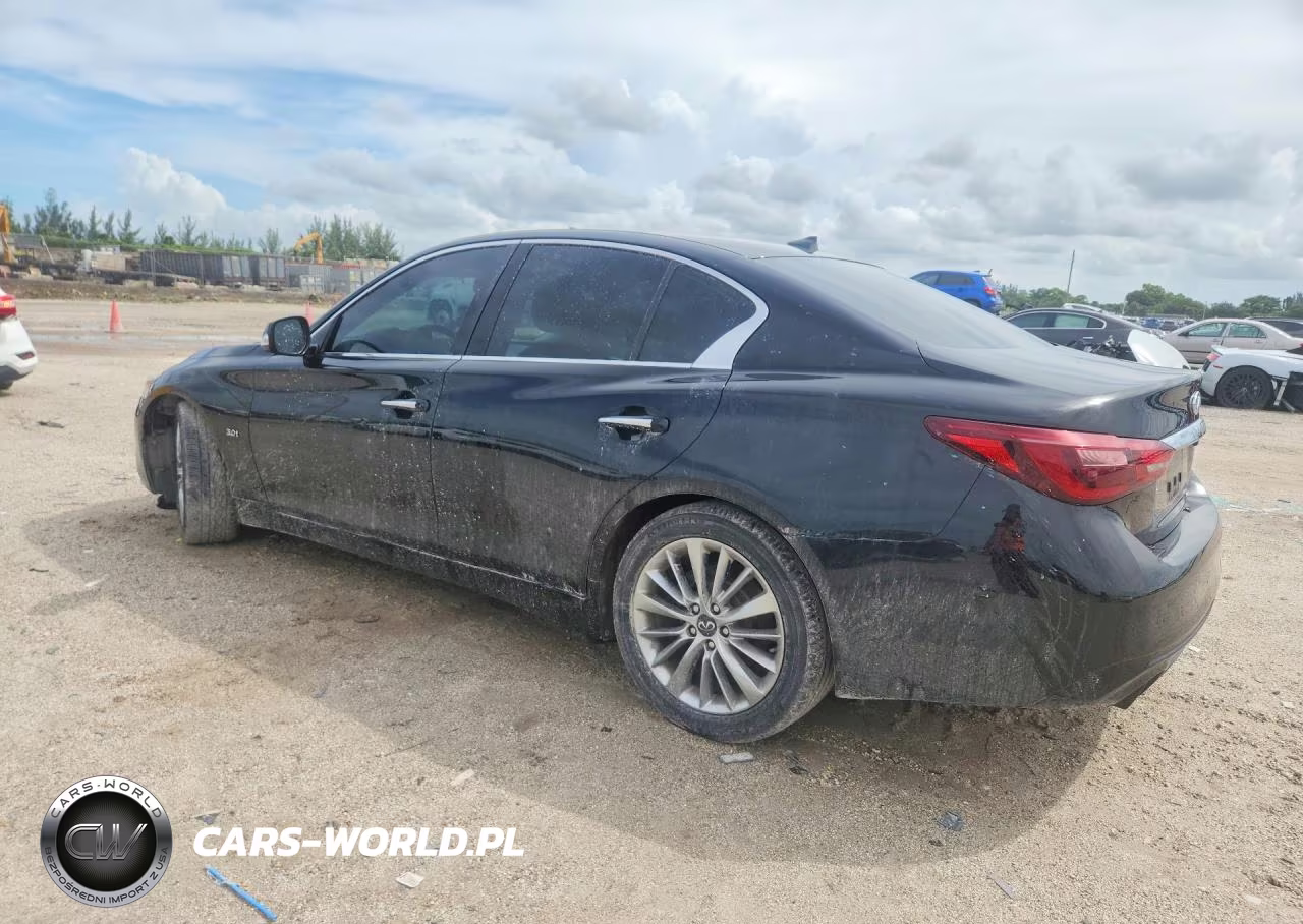 2019 Infiniti Q50 3.0T Luxe VIN:JN1EV7AP0KM543648 - 2
