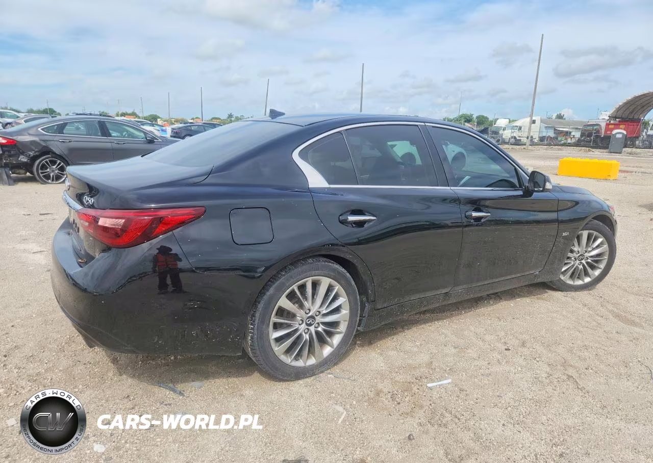 2019 Infiniti Q50 3.0T Luxe VIN:JN1EV7AP0KM543648 - 3
