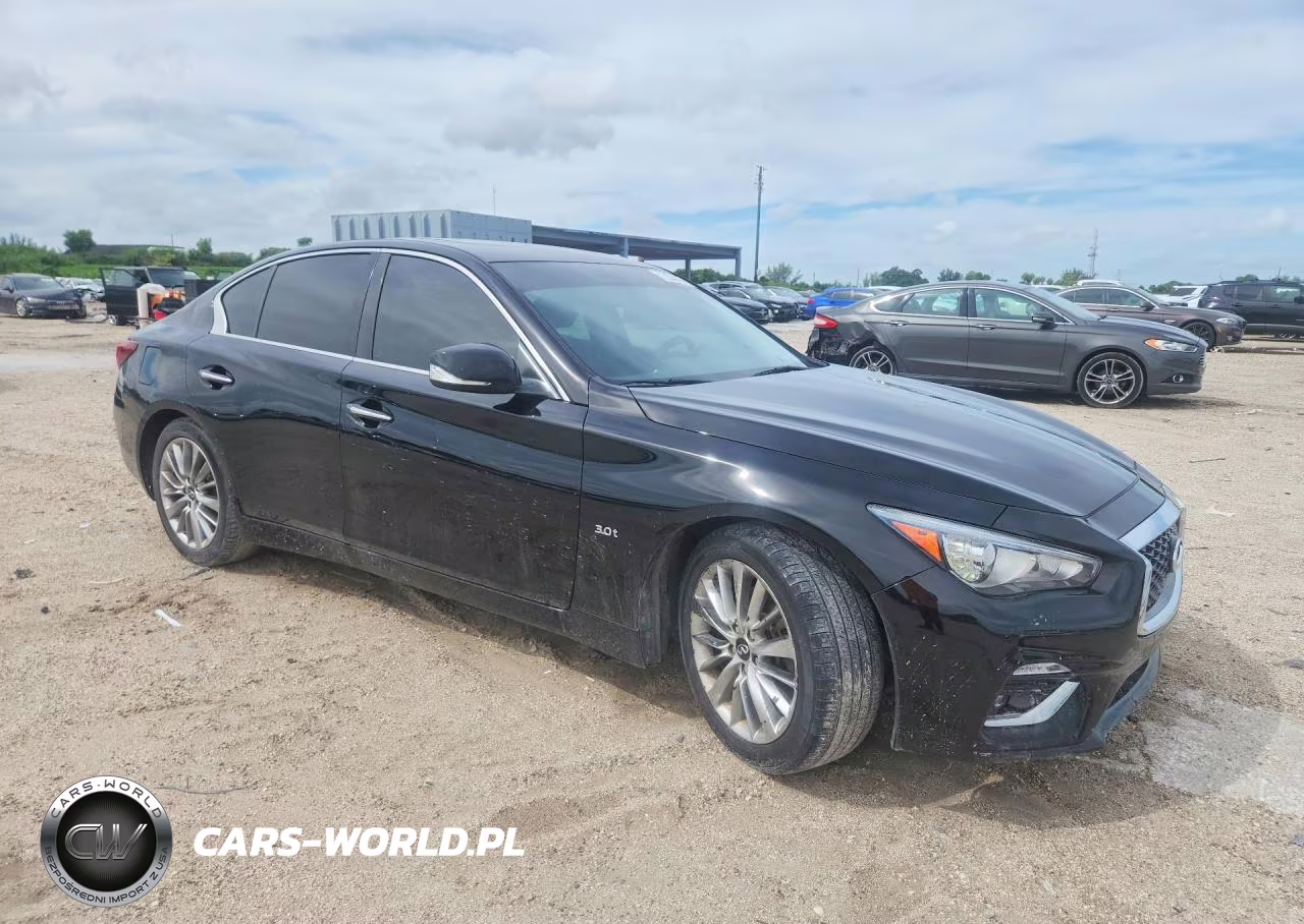 2019 Infiniti Q50 3.0T Luxe VIN:JN1EV7AP0KM543648 - 4