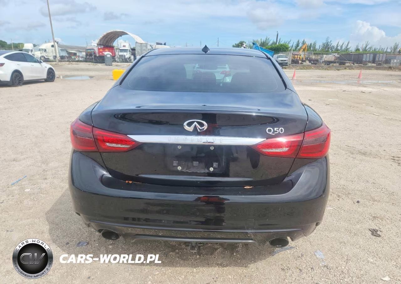 2019 Infiniti Q50 3.0T Luxe VIN:JN1EV7AP0KM543648 - 6