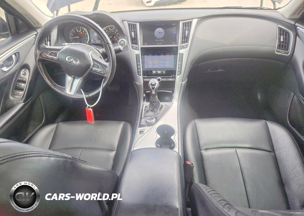 2019 Infiniti Q50 3.0T Luxe VIN:JN1EV7AP0KM543648 - 8
