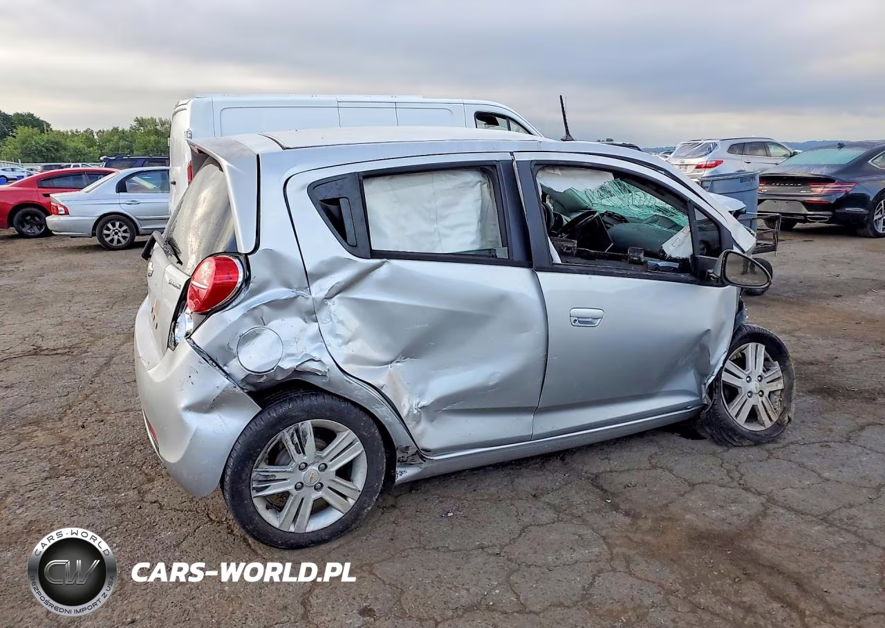 2014 Chevrolet Spark Ls VIN:KL8CB6S9XEC549239 - 3