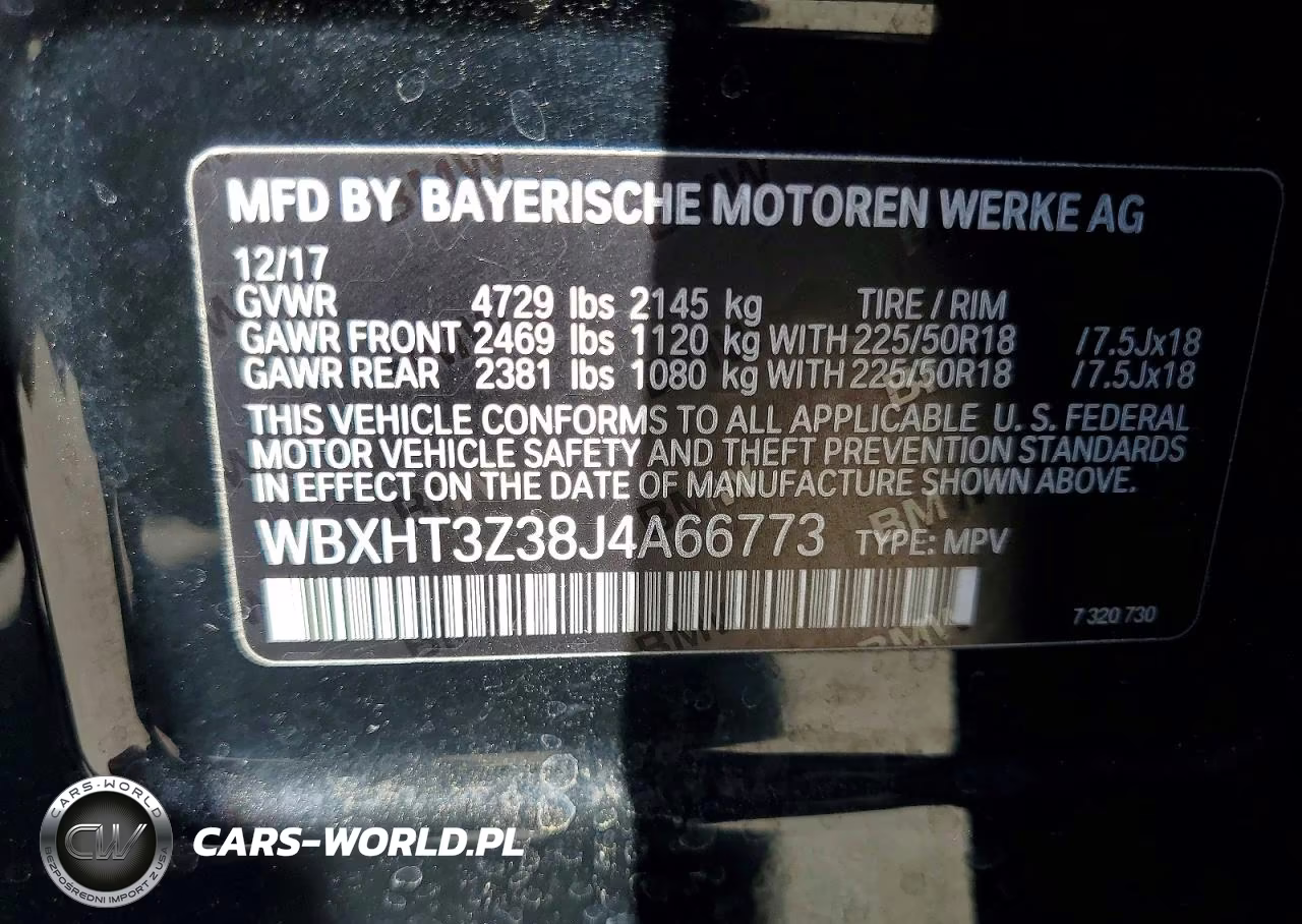 2018 BMW X1 xDrive28I VIN:WBXHT3Z38J4A66773 - 13