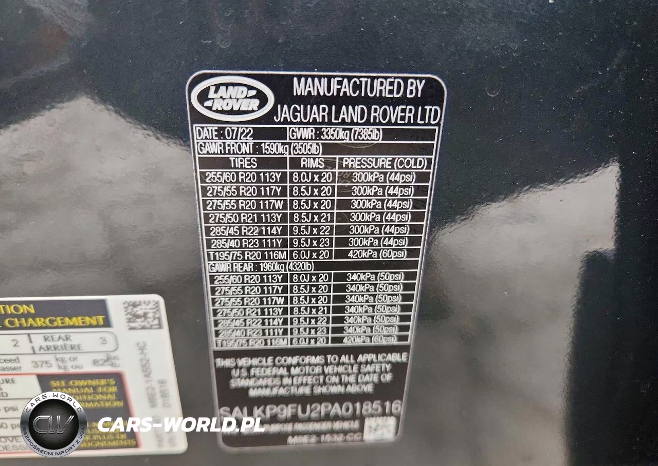 2023 Land Rover Range Rover Se VIN:SALKP9FU2PA018516 - 14