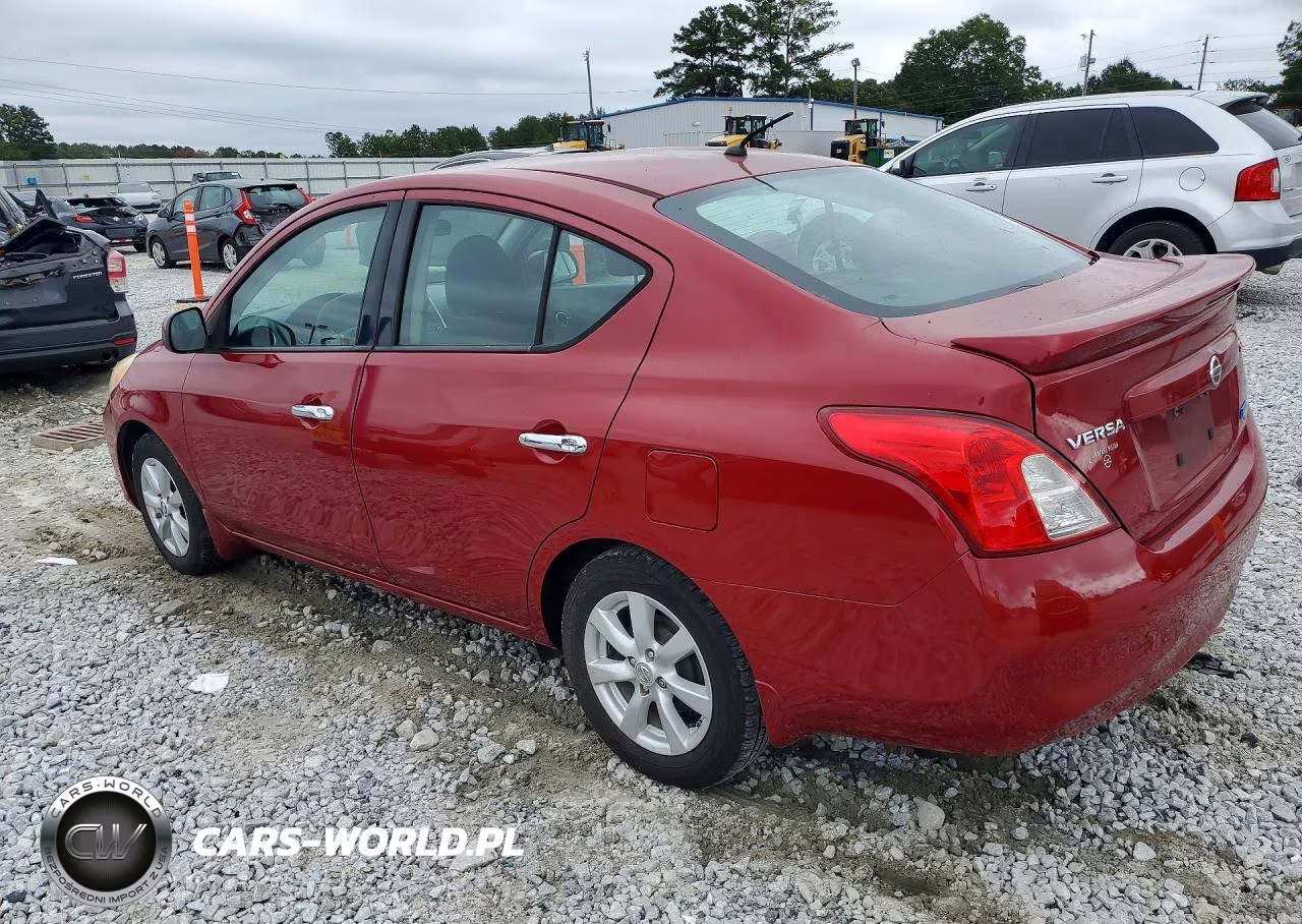 2014 Nissan Versa 1.6 Sv VIN:3N1CN7AP1EL847657 - 2