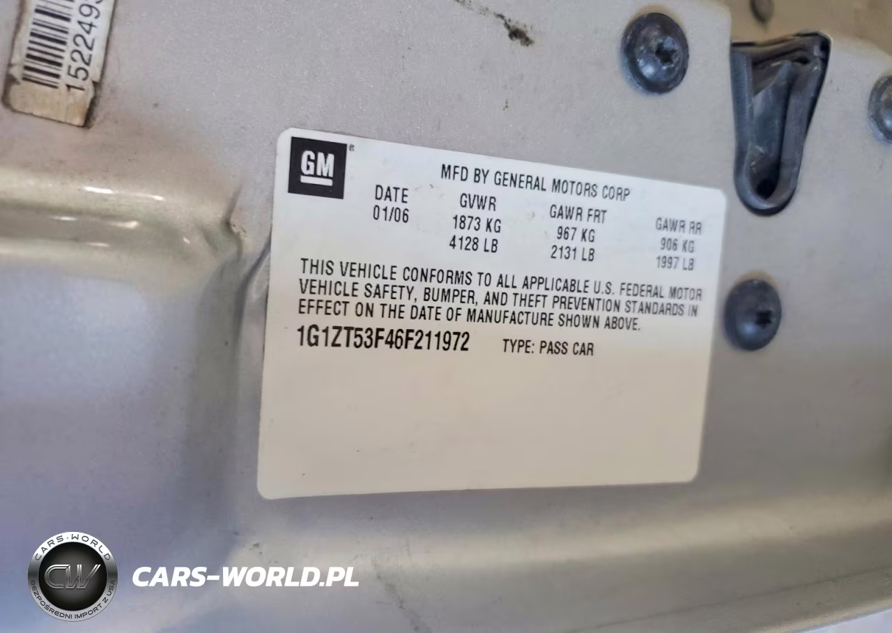 2006 Chevrolet Malibu Lt VIN:1G1ZT53F46F211972 - 13