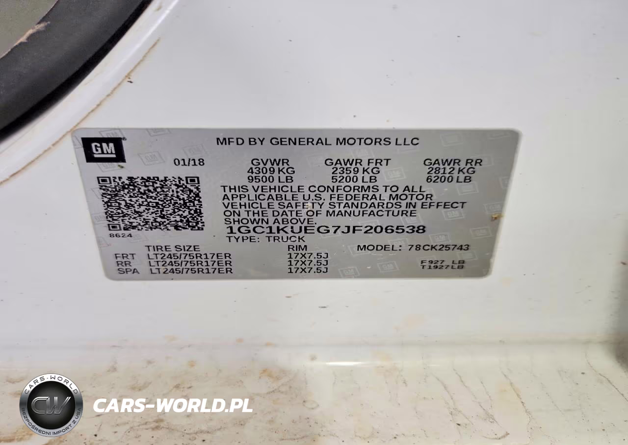 2018 Chevrolet Silverado K2500 Heavy Duty VIN:1GC1KUEG7JF206538 - 12