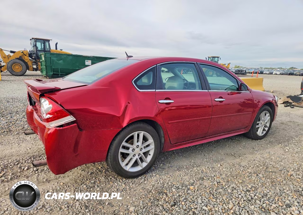 2014 Chevrolet Impala Limited Ltz VIN:2G1WC5E35E1151261 - 3