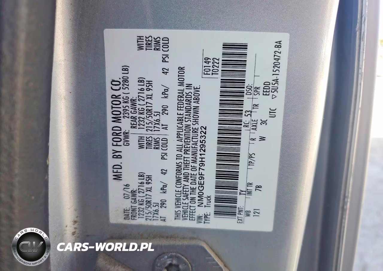 2017 Ford Transit Connect Xlt VIN:NM0GE9F79H1295322 - 13