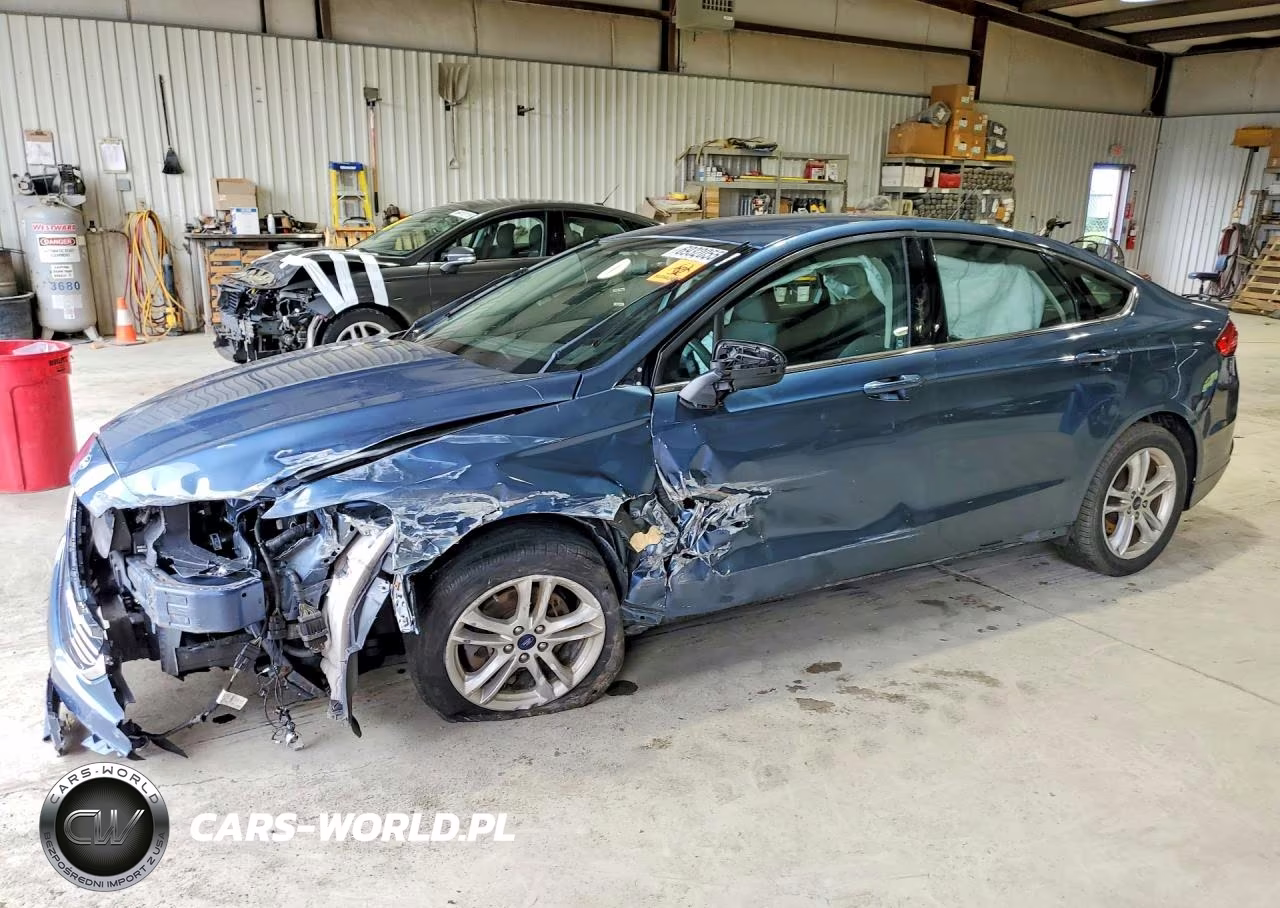 2018 Ford Fusion Se VIN:3FA6P0HD6JR164454 - 1