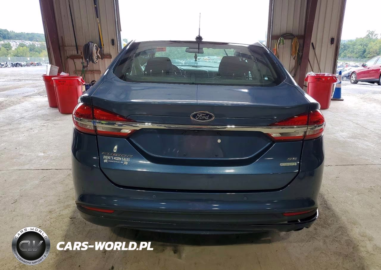 2018 Ford Fusion Se VIN:3FA6P0HD6JR164454 - 6